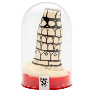 CONDOMERIE - PRÃSERVATIFS FANTAISIE PEINTS Ã LA MAIN TOUR DE PISE